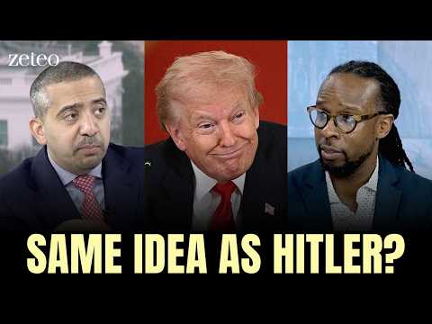 Ibram X. Kendi discusses how MAGA politics echo Hitler's ideas in this viral interview, providing mind-expanding insights on authoritarianism and racism suitable for JRE's deep dives.