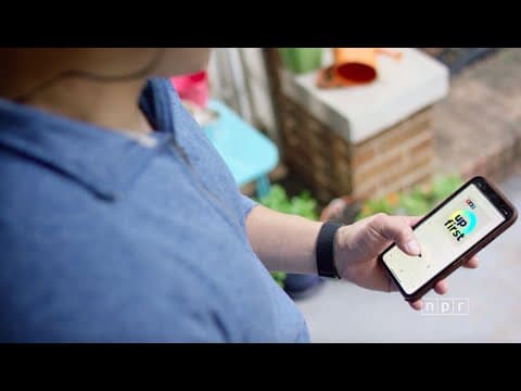 Promo clip highlighting Up First as the news you need to start your day.