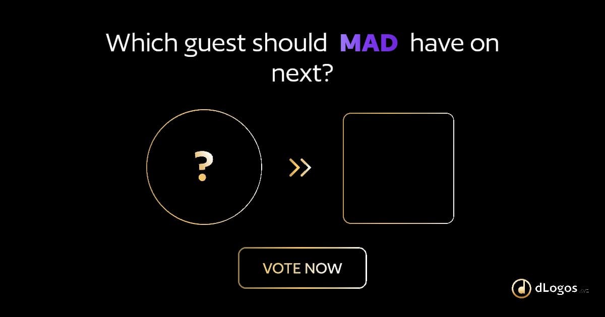 Podcast card: MAD on dLogos