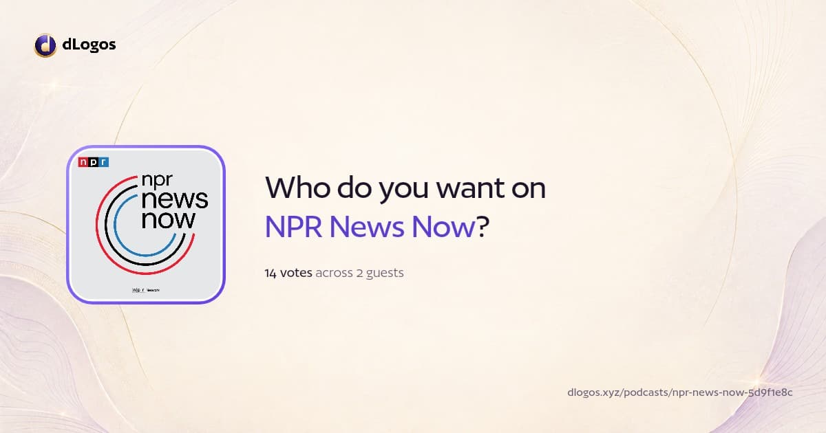 Podcast card: NPR News Now on dLogos