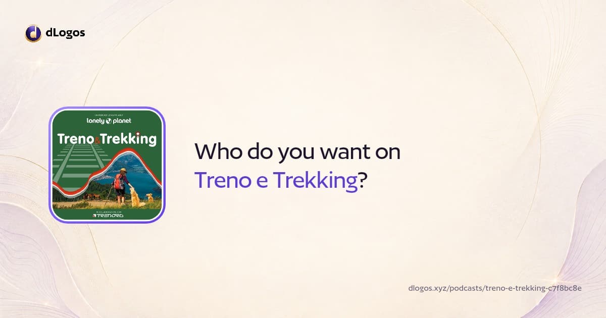 Podcast card: Treno e Trekking on dLogos
