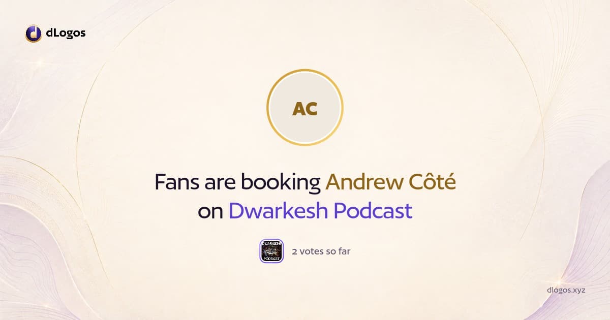 Speaker card: Andrew Côté on dLogos