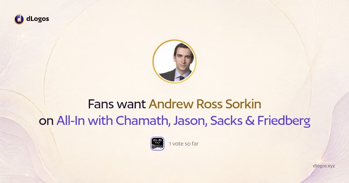 Speaker card: Andrew Ross Sorkin on dLogos