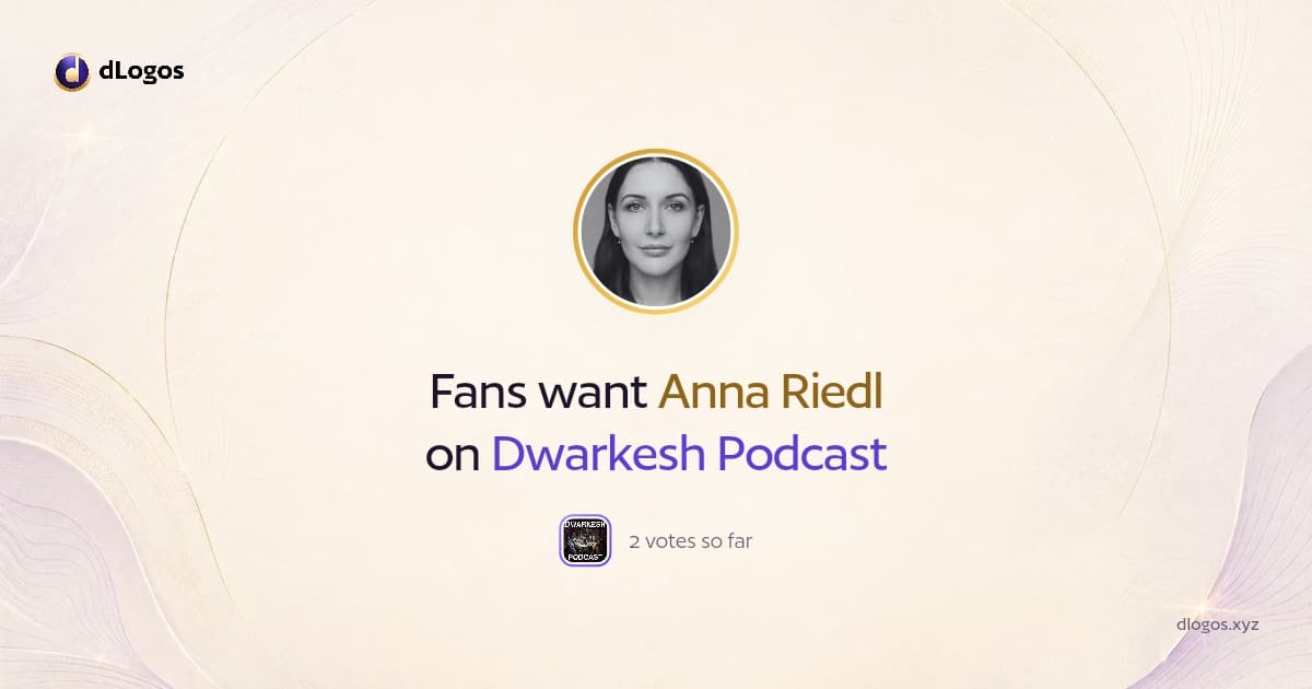 Speaker card: Anna Riedl on dLogos