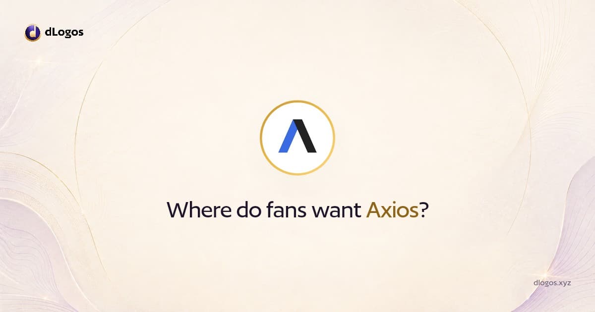 Speaker card: Axios on dLogos