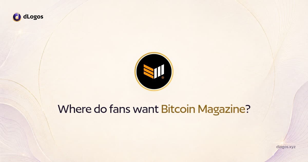 Speaker card: Bitcoin Magazine on dLogos