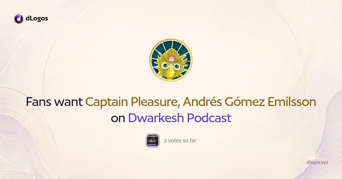 Speaker card: Captain Pleasure, Andrés Gómez Emilsson on dLogos