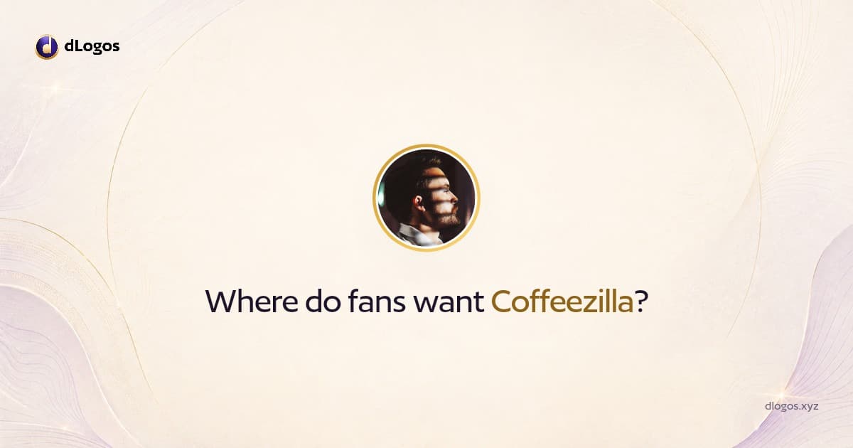 Speaker card: Coffeezilla on dLogos