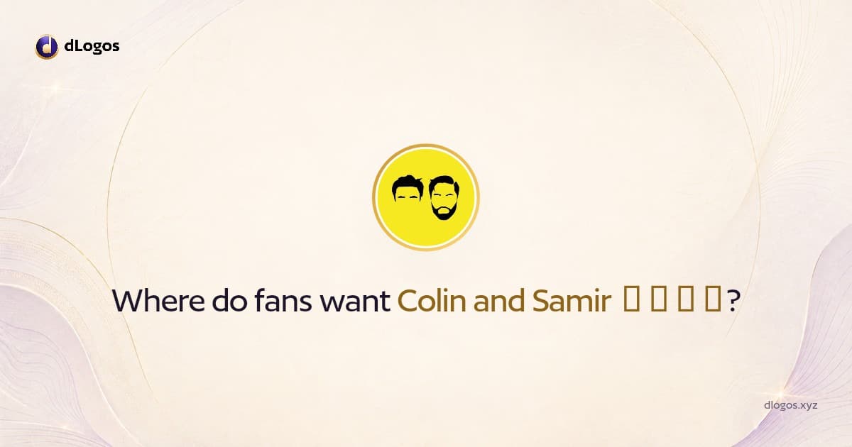 Speaker card: Colin and Samir βπΌβπΎ on dLogos