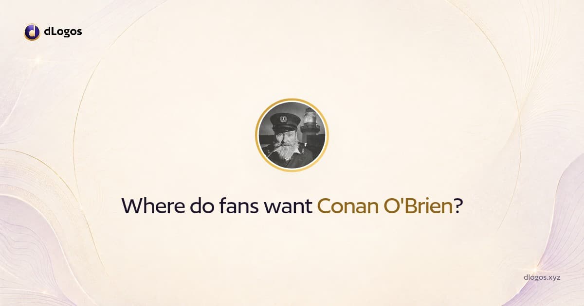 Speaker card: Conan O'Brien on dLogos