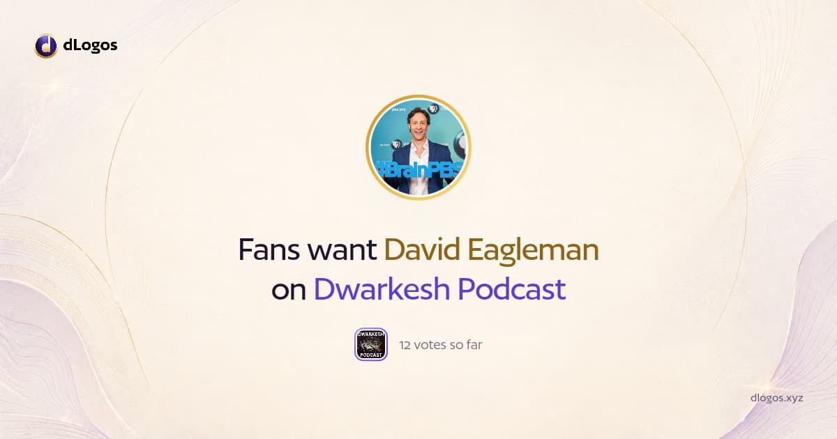 Speaker card: David Eagleman on dLogos