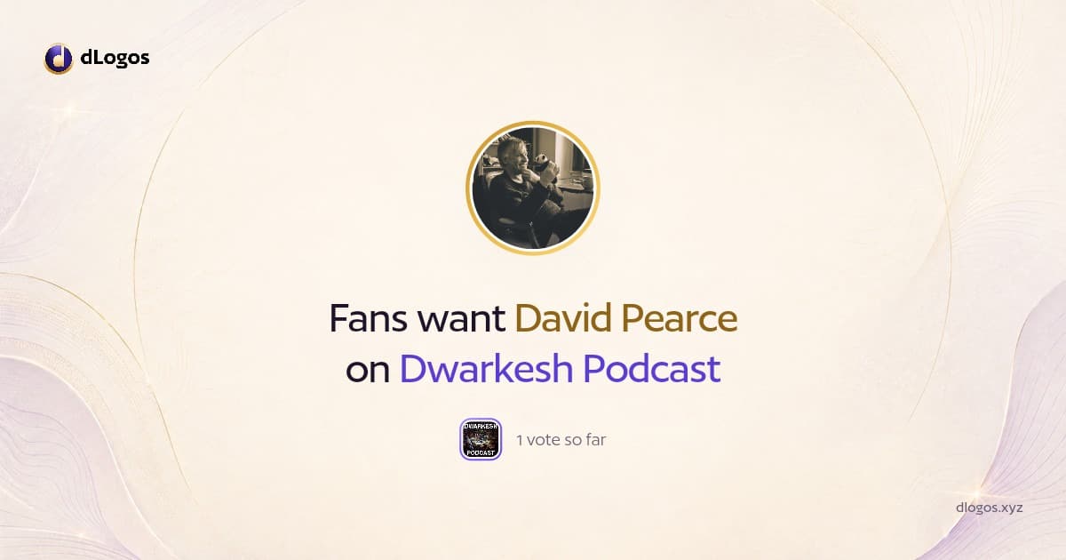 Speaker card: David Pearce on dLogos
