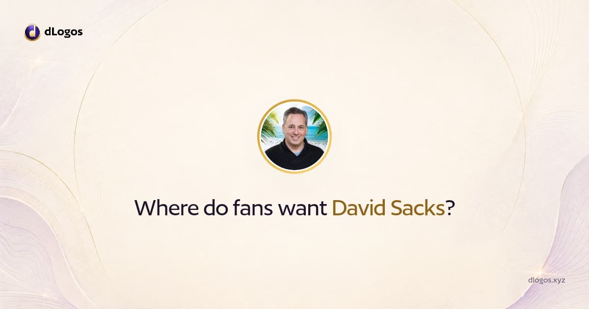 Speaker card: David Sacks on dLogos