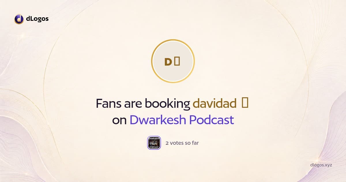Speaker card: davidad π on dLogos
