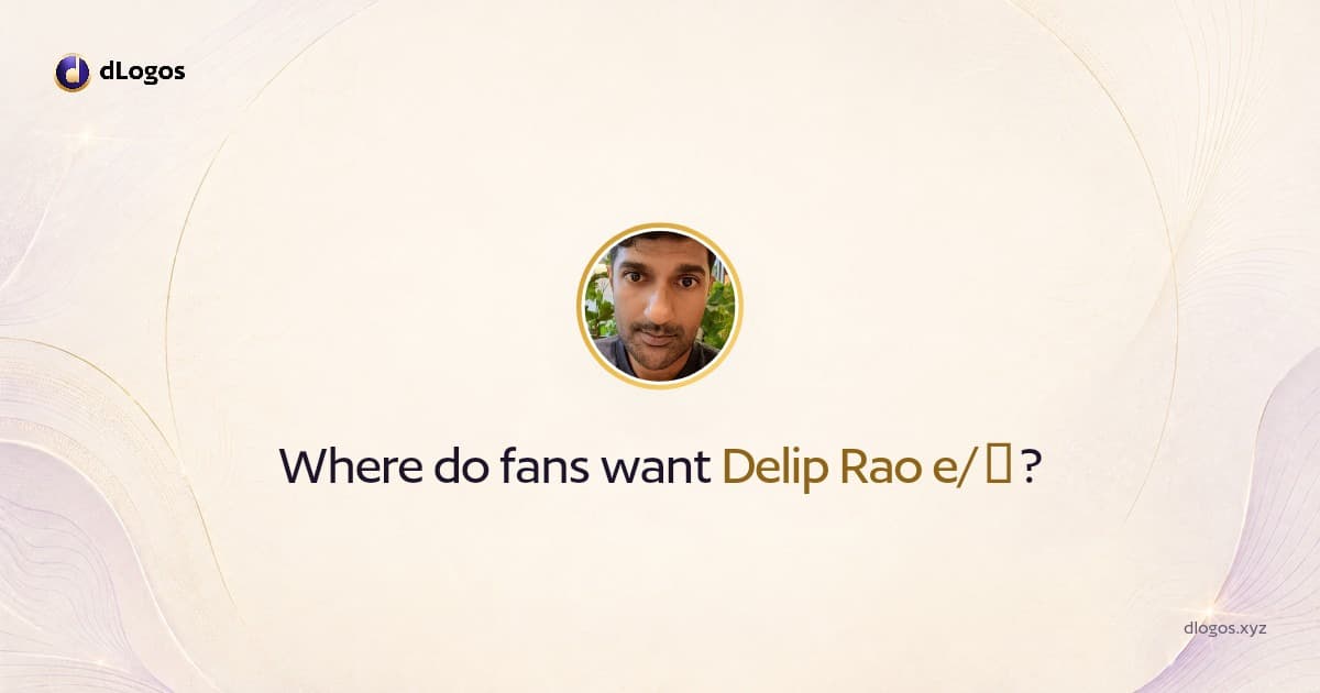 Speaker card: Delip Rao e/σ on dLogos