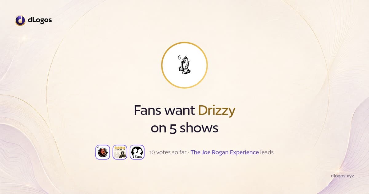 Speaker card: Drizzy on dLogos