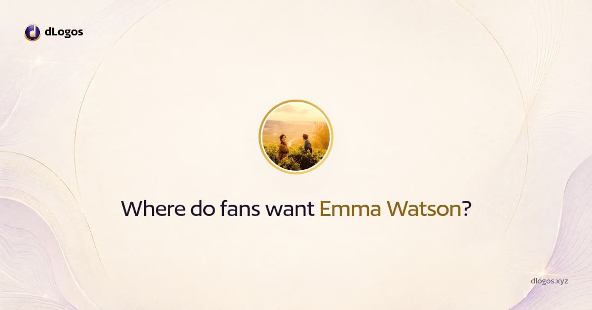 Speaker card: Emma Watson on dLogos