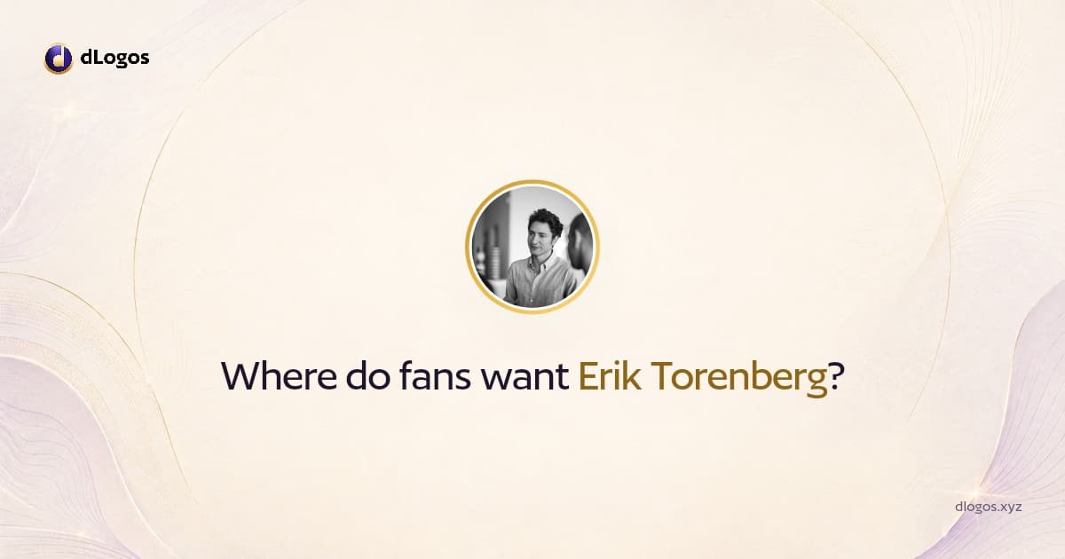 Speaker card: Erik Torenberg on dLogos