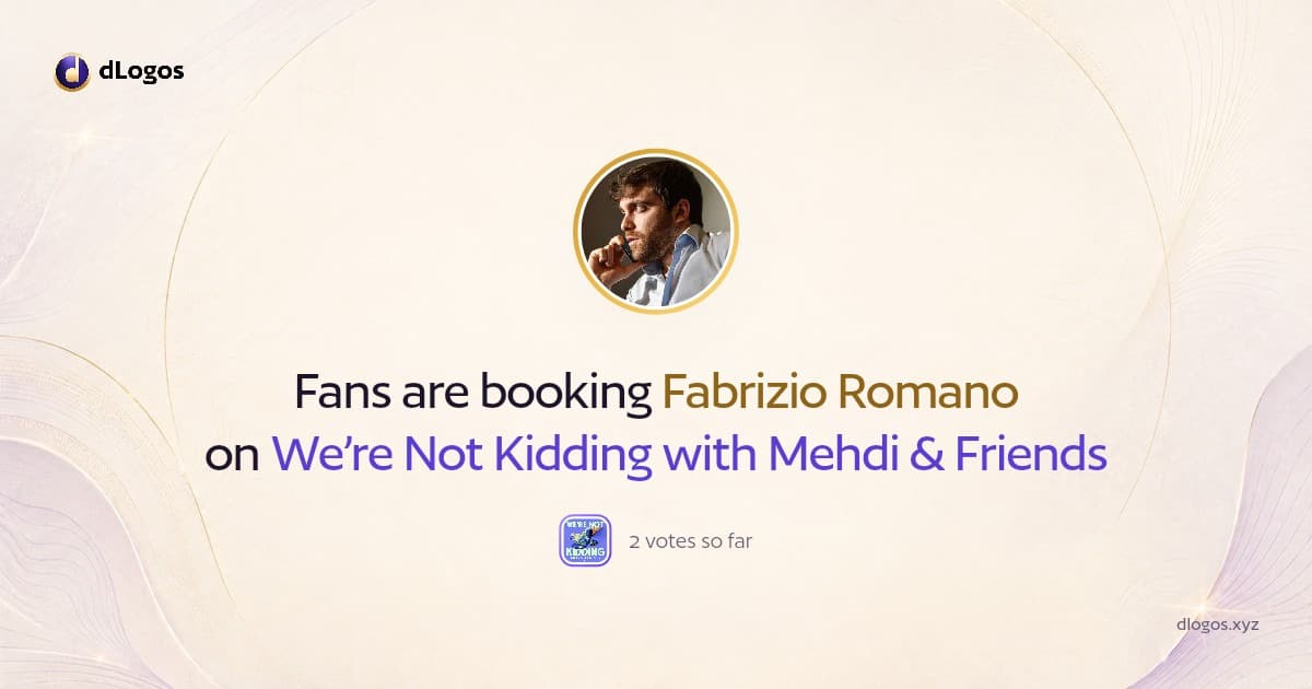 Speaker card: Fabrizio Romano on dLogos