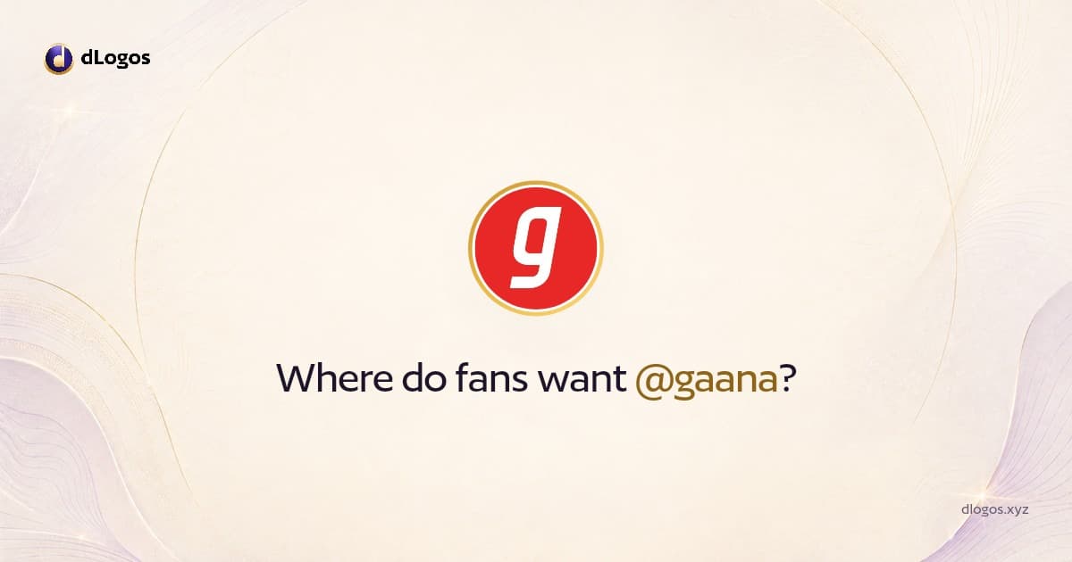 Speaker card: @gaana on dLogos