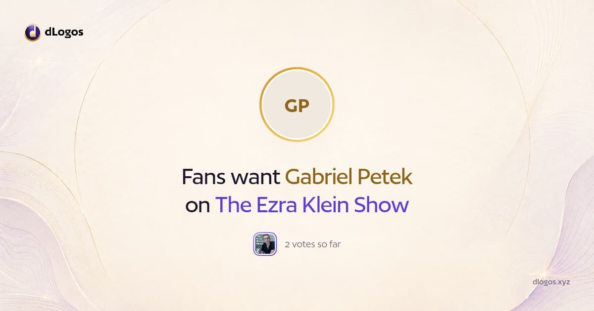 Speaker card: Gabriel Petek on dLogos