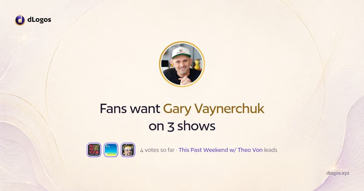Speaker card: Gary Vaynerchuk on dLogos