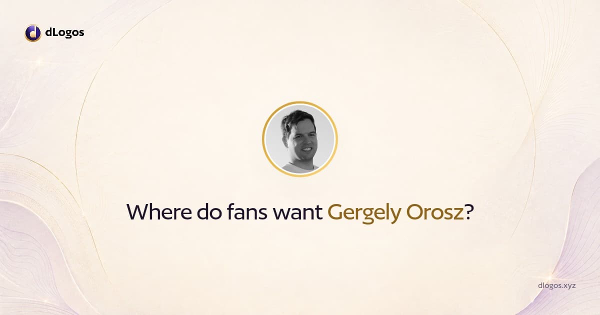 Speaker card: Gergely Orosz on dLogos