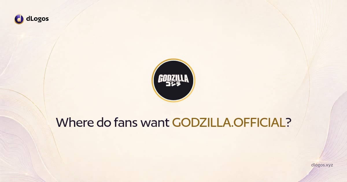 Speaker card: GODZILLA.OFFICIAL on dLogos