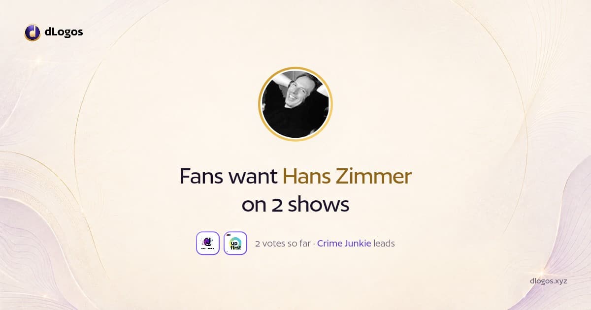 Speaker card: Hans Zimmer on dLogos