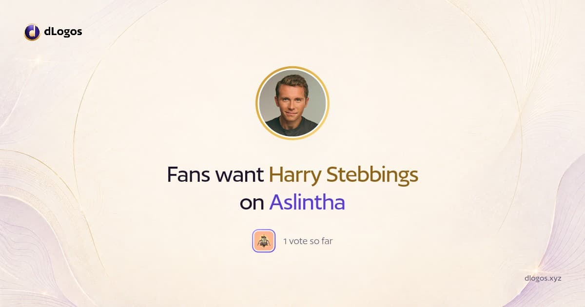 Speaker card: Harry Stebbings on dLogos