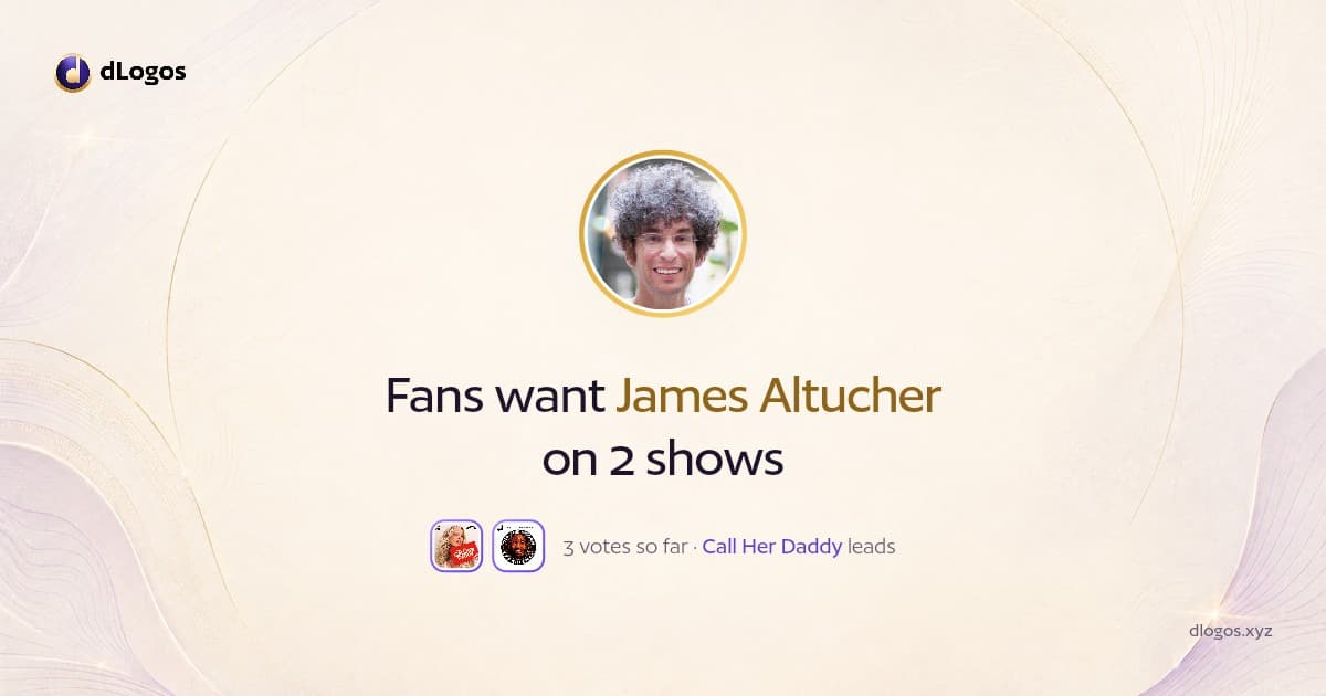 Speaker card: James Altucher on dLogos