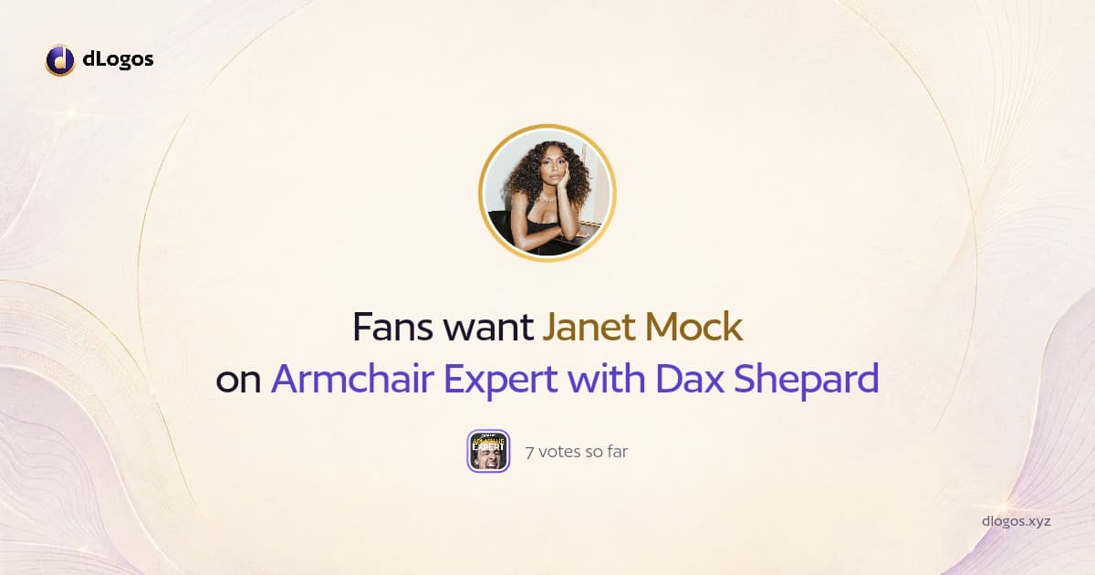 Speaker card: Janet Mock on dLogos