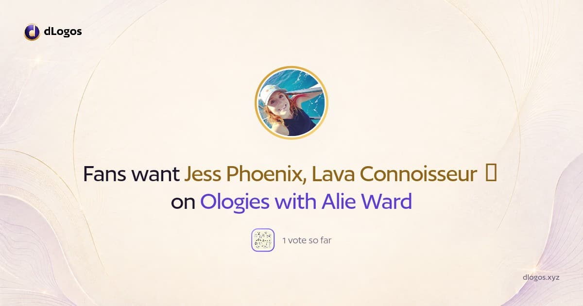 Speaker card: Jess Phoenix, Lava Connoisseur π on dLogos