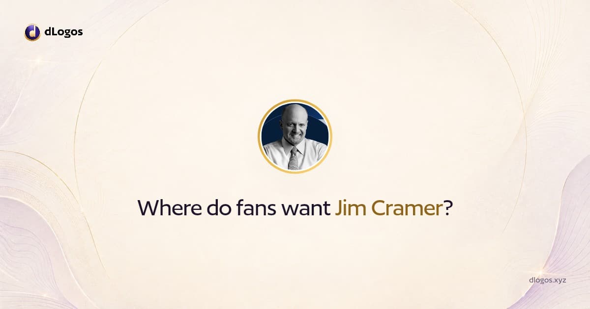 Speaker card: Jim Cramer on dLogos