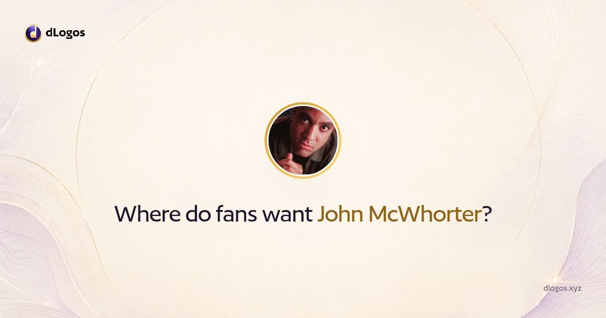 Speaker card: John McWhorter on dLogos