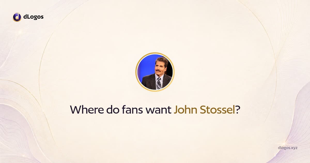 Speaker card: John Stossel on dLogos
