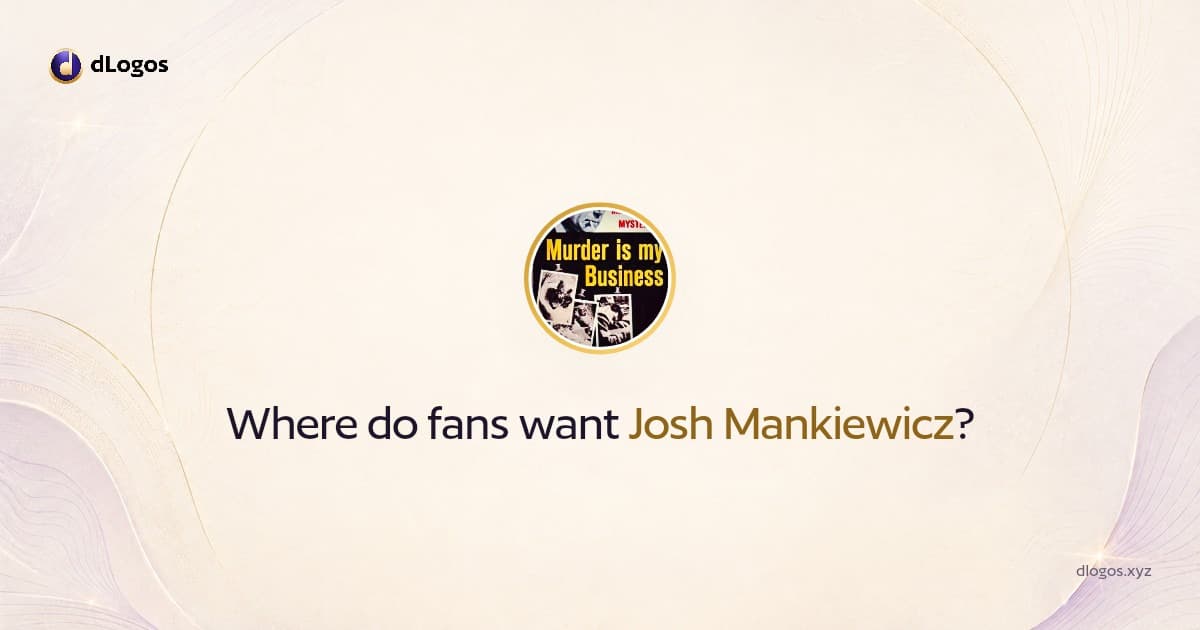 Speaker card: Josh Mankiewicz on dLogos