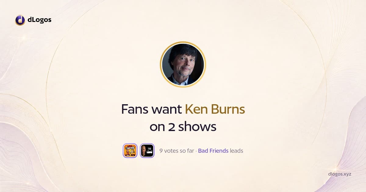 Speaker card: Ken Burns on dLogos