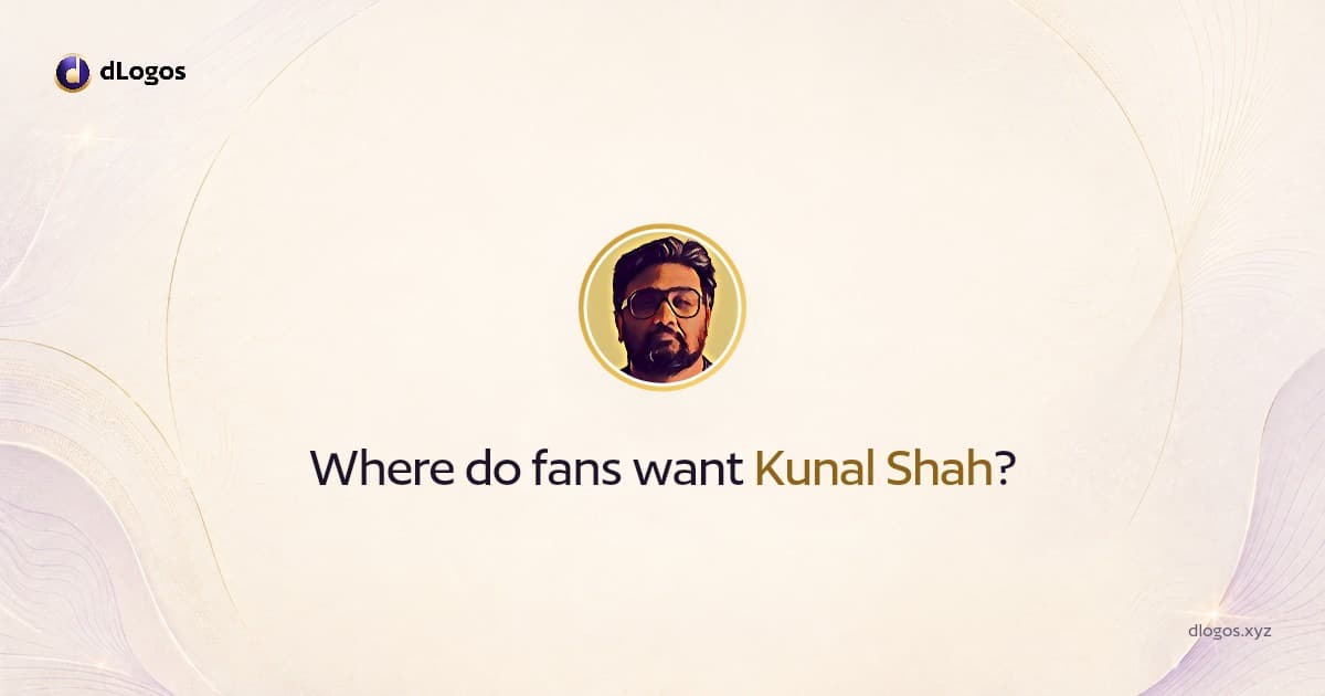 Speaker card: Kunal Shah on dLogos