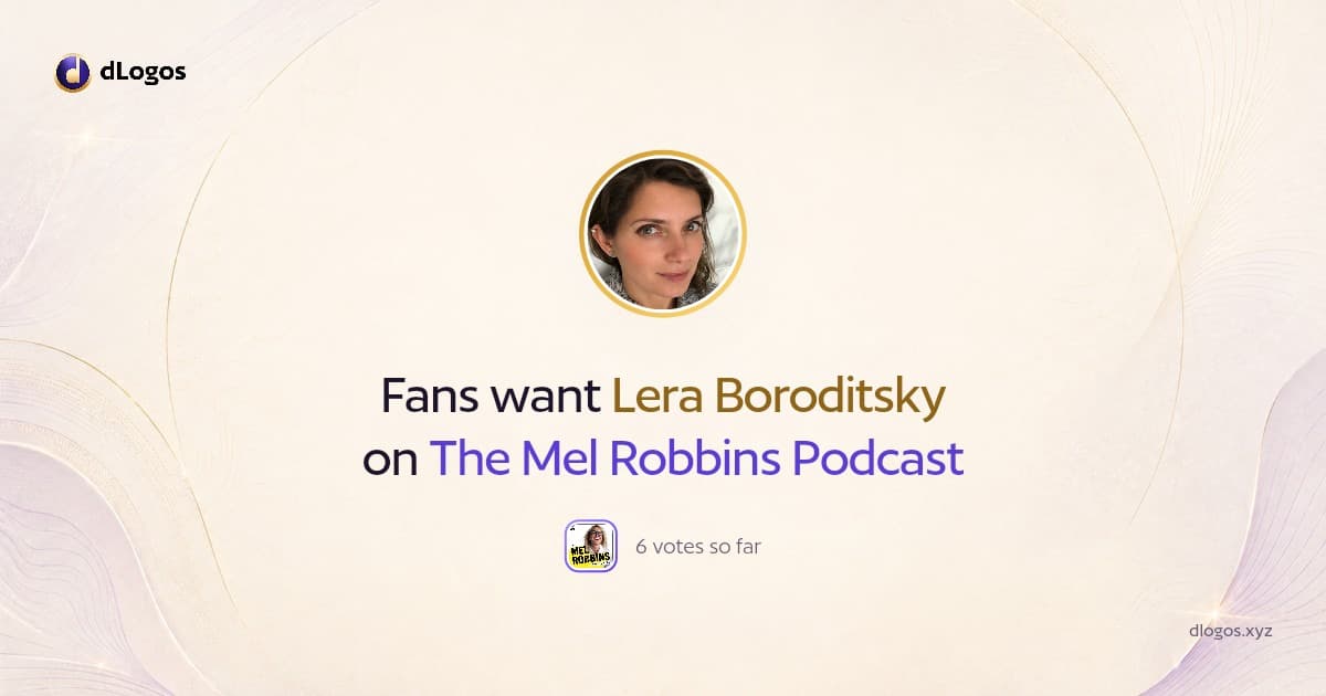 Speaker card: Lera Boroditsky on dLogos