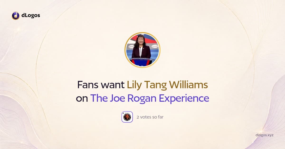 Speaker card: Lily Tang Williams on dLogos
