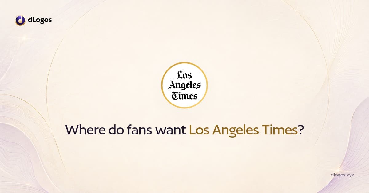 Speaker card: Los Angeles Times on dLogos
