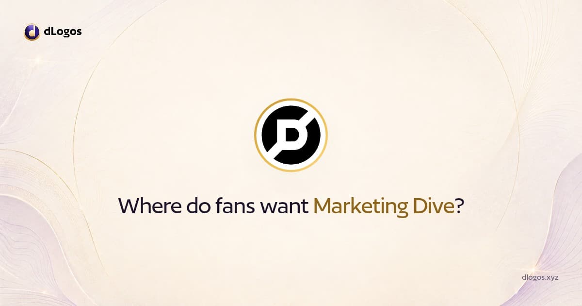 Speaker card: Marketing Dive on dLogos