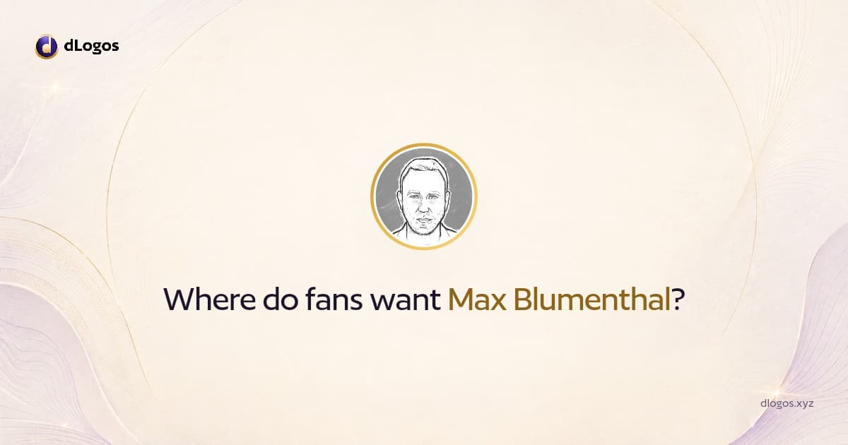 Speaker card: Max Blumenthal on dLogos