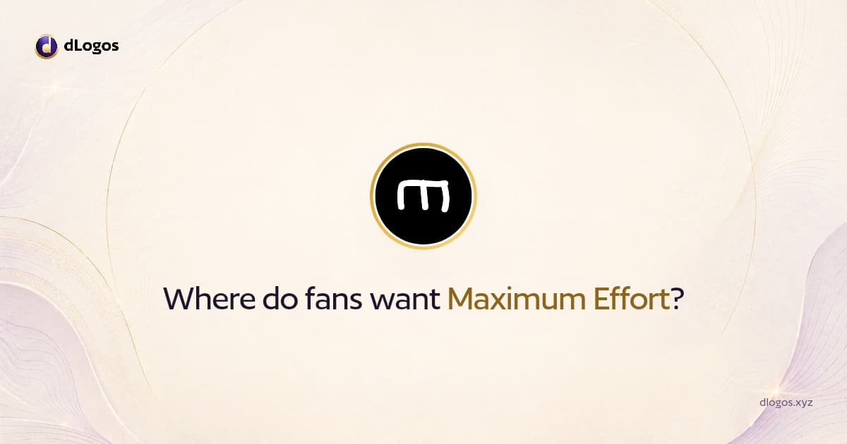 Speaker card: Maximum Effort on dLogos