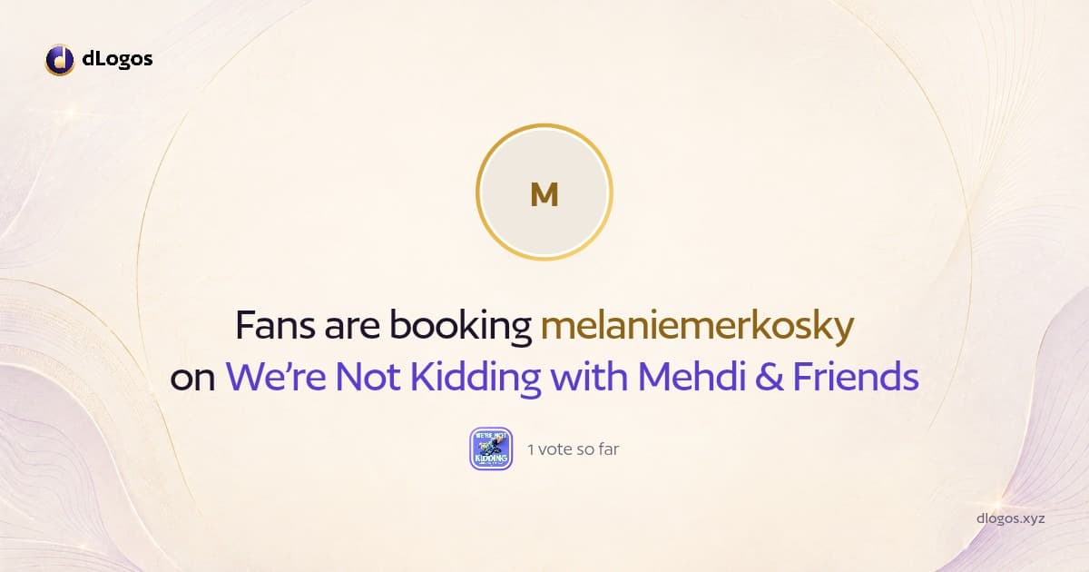 Speaker card: melaniemerkosky on dLogos