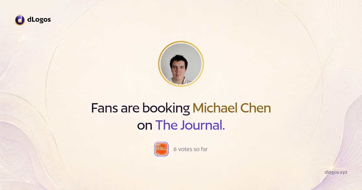 Speaker card: Michael Chen on dLogos