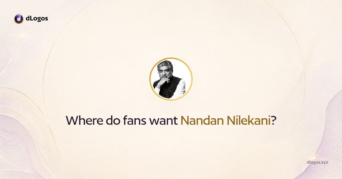 Speaker card: Nandan Nilekani on dLogos