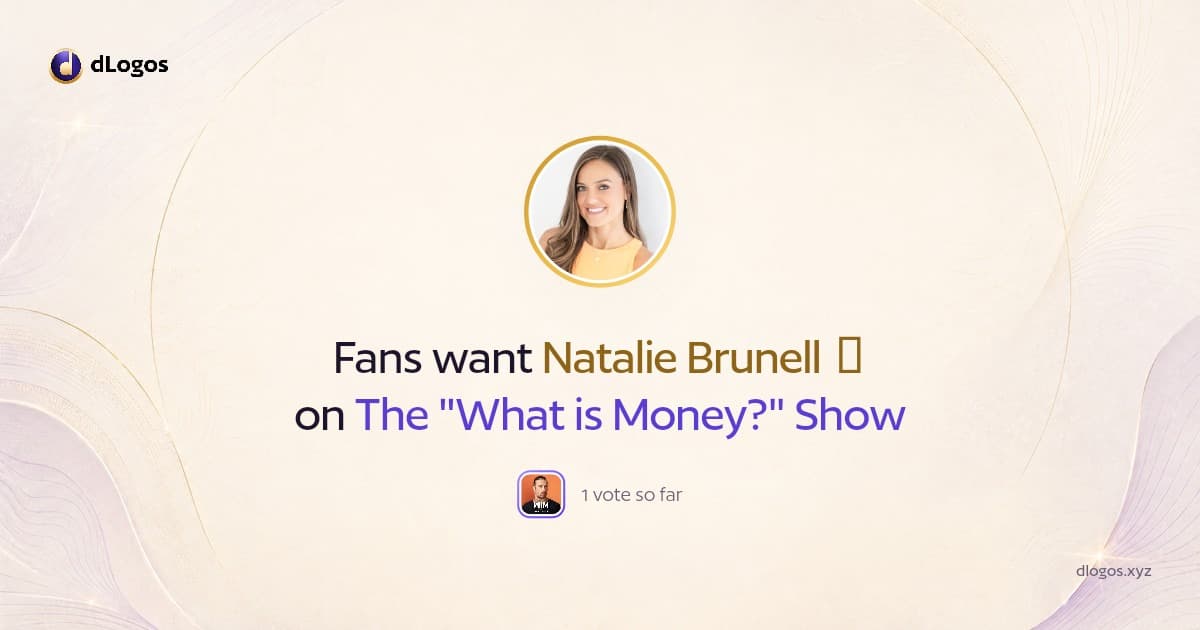 Speaker card: Natalie Brunell ⚡️ on dLogos