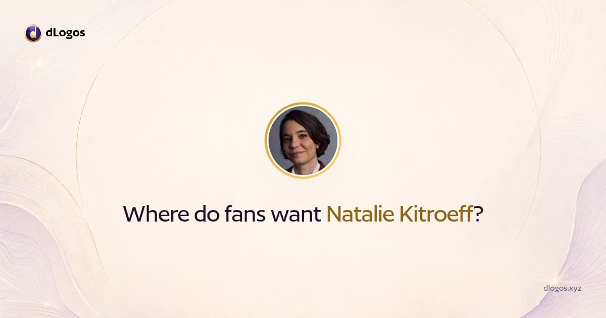 Speaker card: Natalie Kitroeff on dLogos